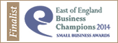 Accountants Harrow - East of England Business Champion 2014